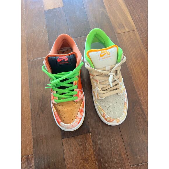 Jason Deng x Nike Dunk Low Pro SB Street Hawker Size 7.5 - Picture 5 of 10